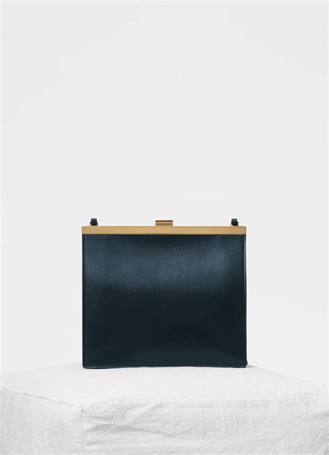 celine mini clasp bag in goatskin|Celine.